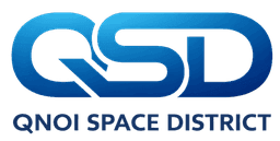 Qnoi Space District Logo